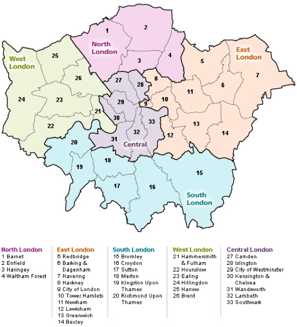 LONDON MAP